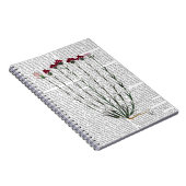 Italienische Nelke 4 Notizblock (Rechte Seite)