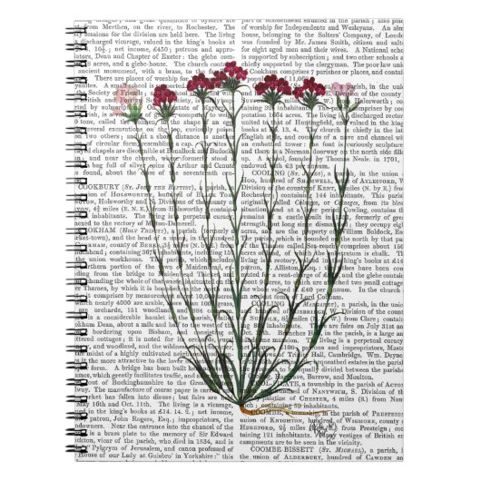 Italienische Nelke 4 Notizblock (Vorderseite)