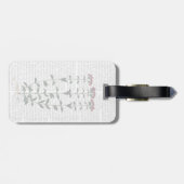 Italienische Nelke 6 Gepäckanhänger (Rückseite horizontal)