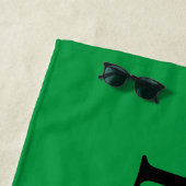 Italienische offizielle Flagge Strandtuch (Beispiel)