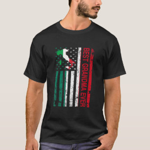 Italienische Oma Italien Amerikanischer Muttertag T-Shirt