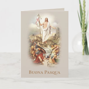 Italienische Ostergrüße Buona Pasqua Feiertagskarte