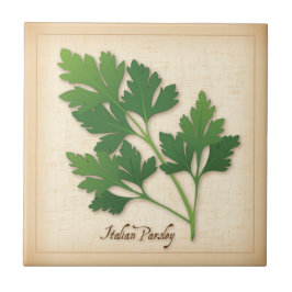 Italienische Parsley Herb Fliese