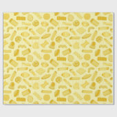 Italienische Pasta-Formen-Muster Geschenkpapier (Flach)