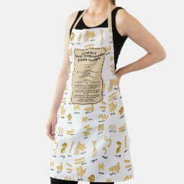 Italienische Pasta Formen & Namen Rezept Nonna Kee Schürze