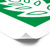 Italienische Pasta Kunst Poster (Ecke)