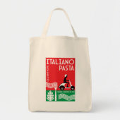 Italienische Pasta Kunst Tragetasche (Vorne)