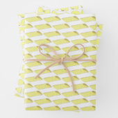 Italienische Pasta Shapes Penne Bowtie Elbow Macar Geschenkpapier Set (Beispiel)