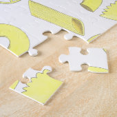 Italienische Pasta Shapes Penne Bowtie Elbow Macar Puzzle (Seite)