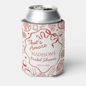 Italienische Pasta That's Amore Geschenk zur Braut Dosenkühler (Kanne Rückseite)