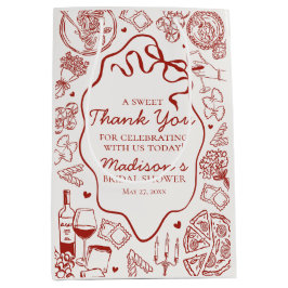 Italienische Pasta That's Amore Geschenk zur Hochz Mittlere Geschenktüte