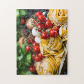 Italienische Pasta Tomato Basil Puzzle (Vertikal)