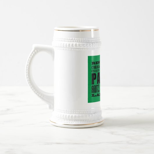 Italienische Paten: Qualitäten Bierglas (Links)