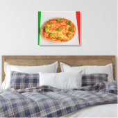 Italienische Pizza auf Leinwand (Insitu (Schlafzimmer))