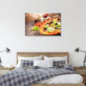 Italienische Pizza Leinwanddruck (Insitu (Schlafzimmer))