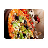 Italienische Pizza Magnet (Horizontal)