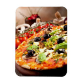 Italienische Pizza Magnet (Vertikal)