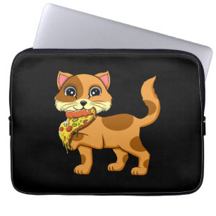 Italienische Pizza Pie Cat Lover Cat Whisperer Tie Laptopschutzhülle