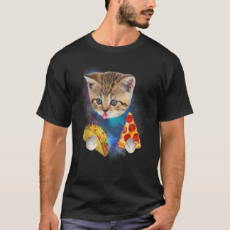 Italienische Pizza Pie Cat Lover Cat Whisperer Tie T-Shirt