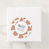 Italienische PizzabopParty Geschenkanhänger (Beispiel)