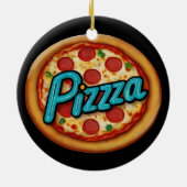 Italienische Pizzeria Pizza Küche oder Restaurant Keramik Ornament (Hinten)