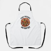 Italienische Pizzeria Pizza Küche oder Restaurant Schürze (Vorderseite)