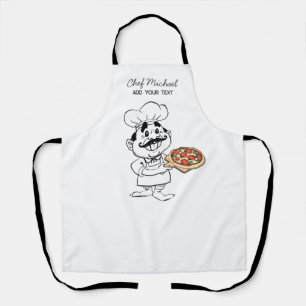 Italienische Pizzeria Pizza Küche oder Restaurant  Schürze