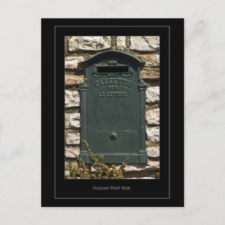 italienische Postenkastenpostkarte Postkarte