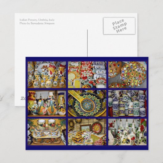 Italienische Postkarte (Vorne/Hinten)