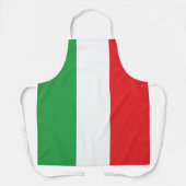 Italienische Pride-Flagge Italiens Schürze (Vorderseite)