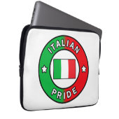 Italienische Pride-Hülle Laptopschutzhülle (Vorne Rechts)