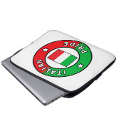 Italienische Pride-Hülle Laptopschutzhülle (Vorne Knopf)