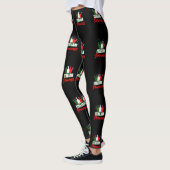 Italienische Prinzessin - Italienische Flagge Leggings (Links)