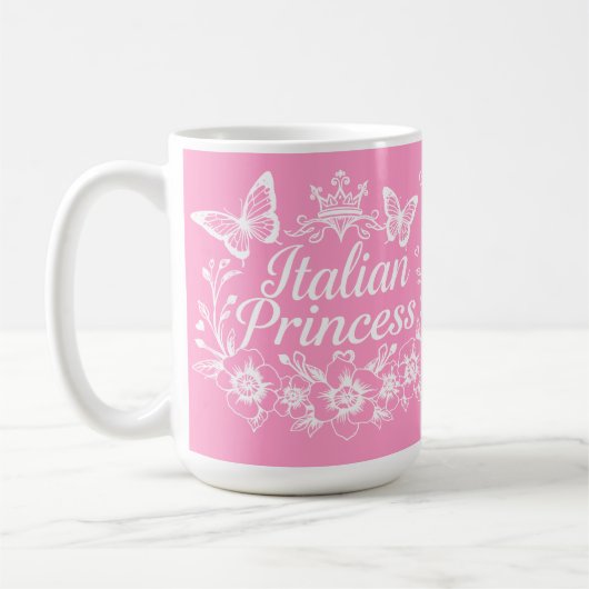 Italienische Prinzessin Kaffeetasse (Links)