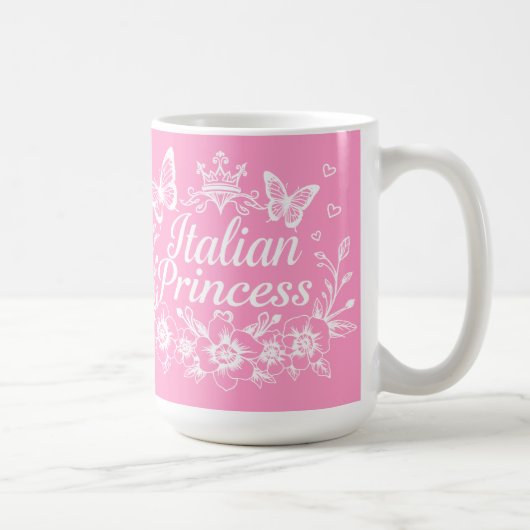 Italienische Prinzessin Kaffeetasse (Rechts)