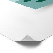 Italienische Reise Poster (Ecke)