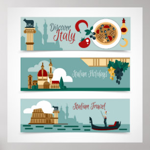 Italienische Reise Poster