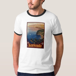 Italienische Reise Vintage Zwanzigerjahre Sorrents T-Shirt