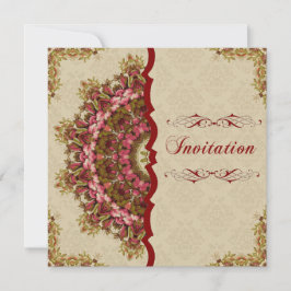 Italienische Renaissance-Garten-Reihe - Einladung