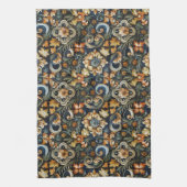 Italienische Renaissance in Blau Geschirrtuch (Vertikal)