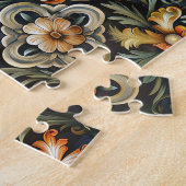 Italienische Renaissance in Blau Puzzle (Seite)