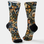 Italienische Renaissance in Blau Socken (Gewinkelt)