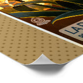 Italienische Riviera Europa Italien Reiseplakat Poster (Ecke)