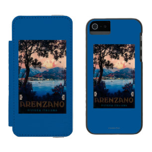 Italienische Riviera Reiseplakat Incipio Watson™ iPhone 5 Geldbörsen Hülle