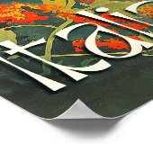 Italienische Riviera Retro Travel Poster (Ecke)