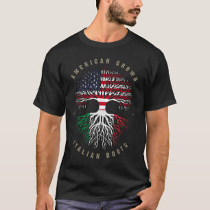 Italienische Roots-Flagge T-Shirt