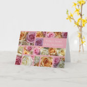 Italienische Rose Karte (Gelbe Blume)