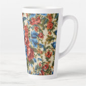 Italienische Rot- und Blautönen mit üppigen Blätte Milchtasse (Rechts)