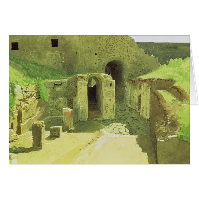 Italienische Ruinen, 1876 (Vorderseite (Horizontal))