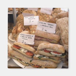 Italienische Salami Magnet